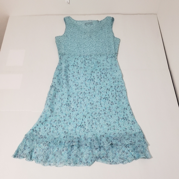 Petite Sophisticate dress Women's size 4 blue floral nwt - Picture 2 of 8